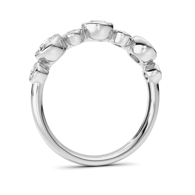 14K White Gold Ring KJ02357R.RD-1-21F