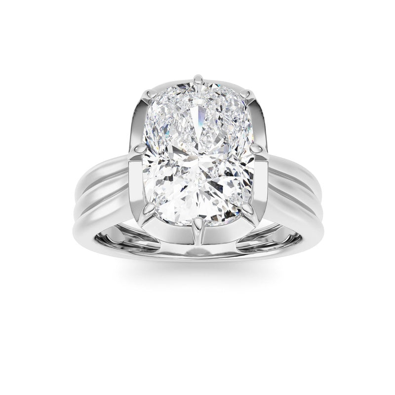 14K White Gold Ring KJ02491R.CE-3-21F