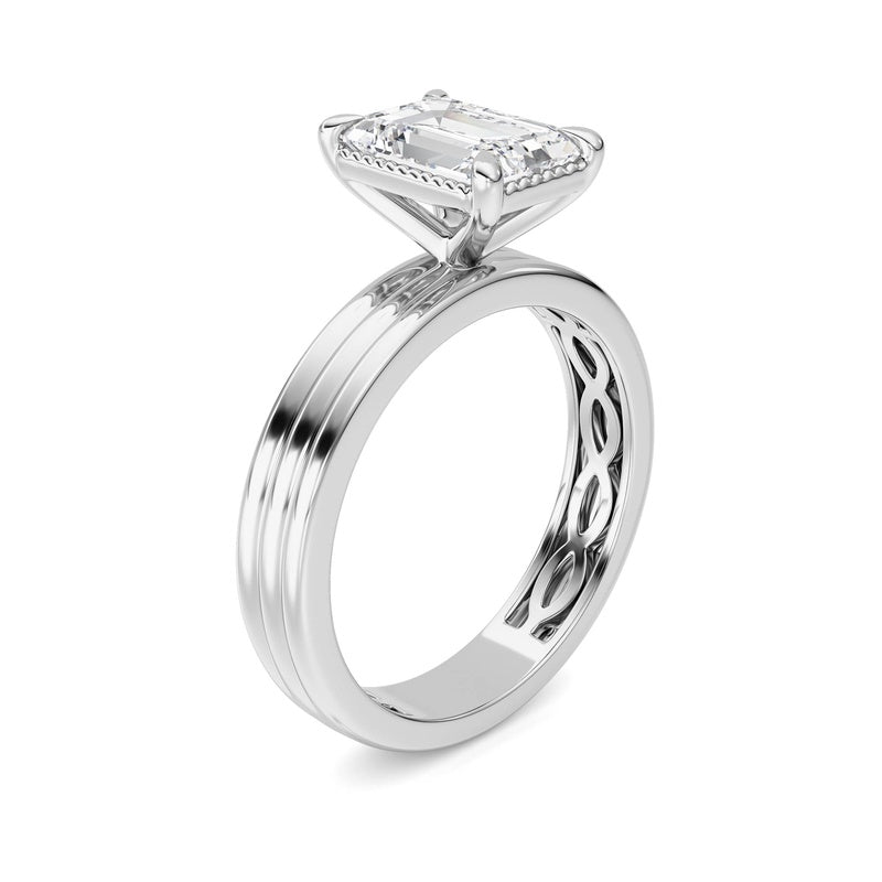 14K White Gold Ring KJ02492R.EM-2-21F