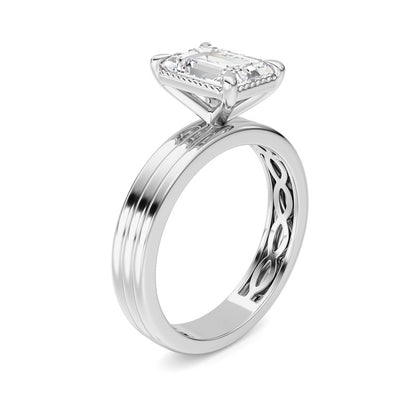 14K White Gold Ring KJ02492R.EM-2-21F