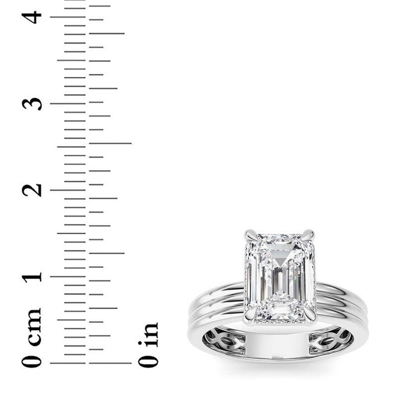 14K White Gold Ring KJ02492R.EM-2-21F