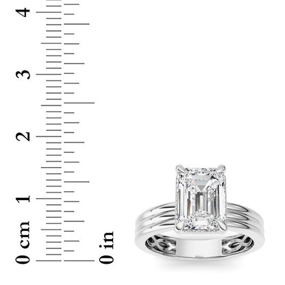 14K White Gold Ring KJ02492R.EM-2-21F