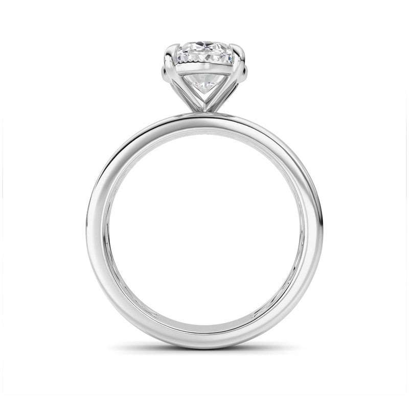 14K White Gold Ring KJ02492R.OV-2-21F