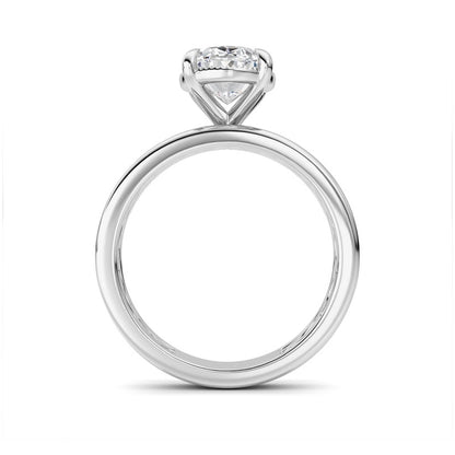 14K White Gold Ring KJ02492R.OV-2-21F