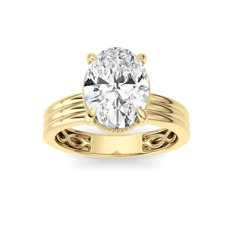 14K White Gold Ring KJ02492R.OV-2-21F