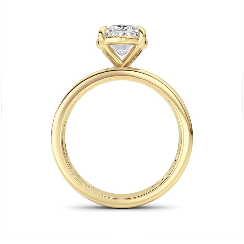 14K White Gold Ring KJ02492R.OV-2-21F