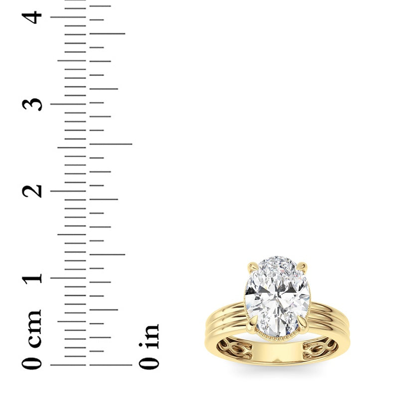 14K White Gold Ring KJ02492R.OV-2-21F