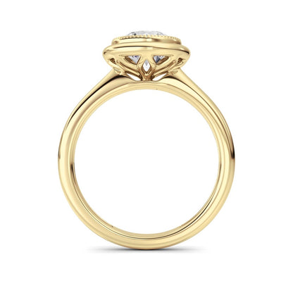 14K White Gold Ring KJ02619R.RD-1.5-21F