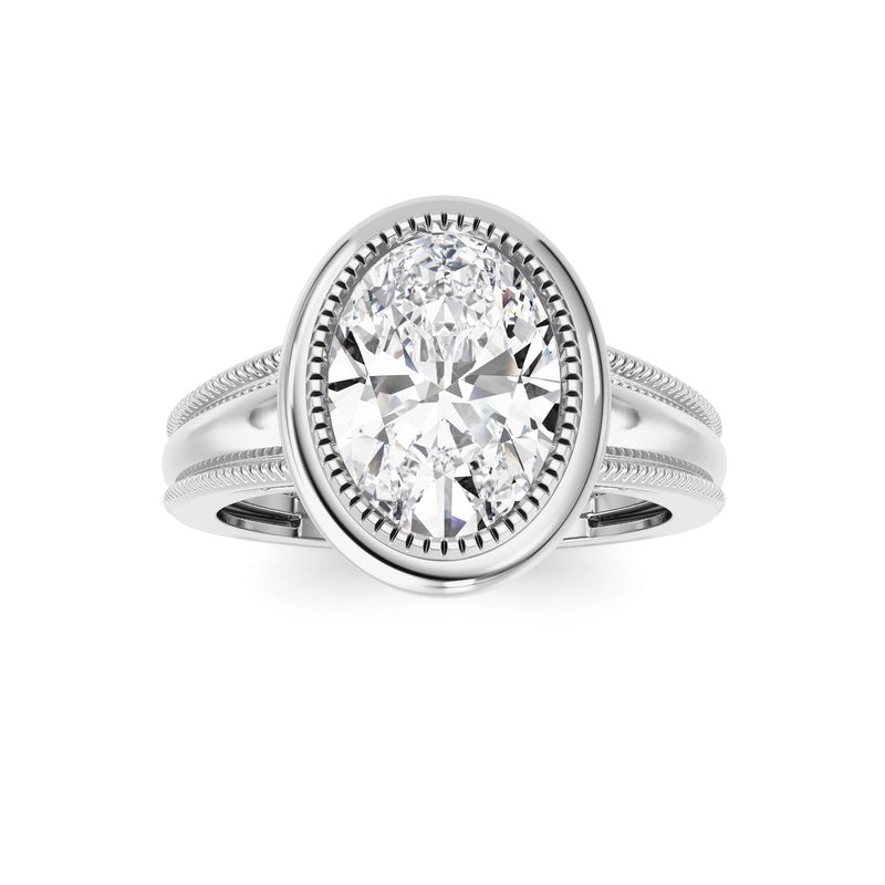 14K White Gold Ring KJ02635R.OV-2-21F