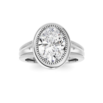 14K White Gold Ring KJ02635R.OV-2-21F
