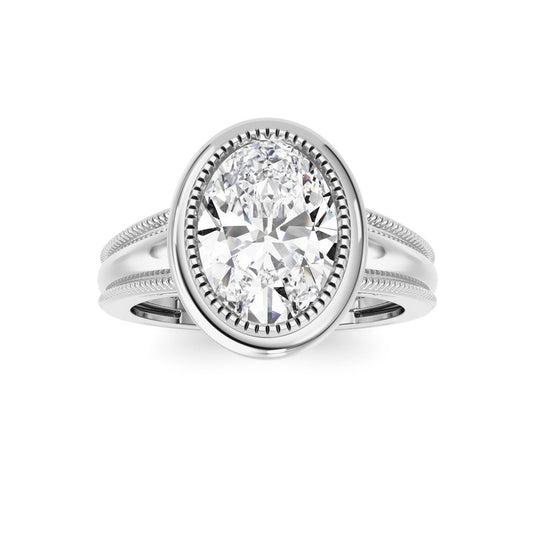 14K White Gold Ring KJ02635R.OV-2-21F