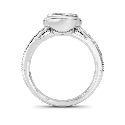 14K White Gold Ring KJ02635R.OV-2-21F