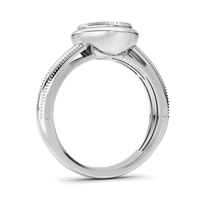 14K White Gold Ring KJ02635R.OV-2-21F