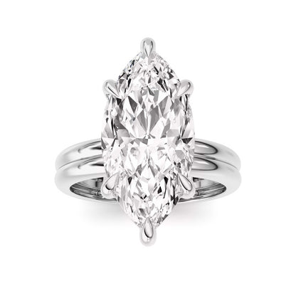 14K White Gold Ring KJ03302R.MQ-4-21F