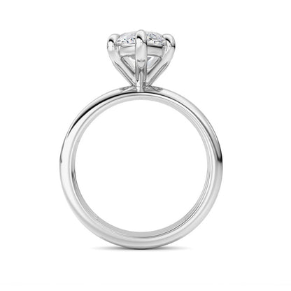 14K White Gold Ring KJ03302R.MQ-4-21F