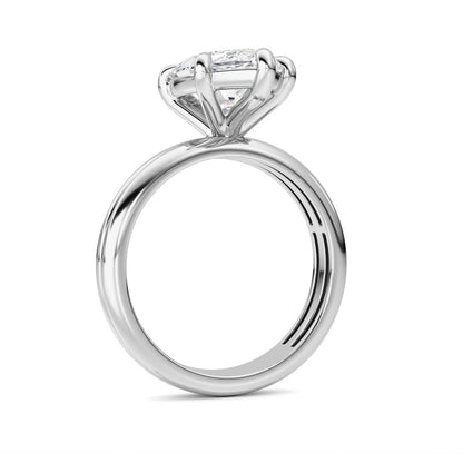 14K White Gold Ring KJ03302R.MQ-4-21F