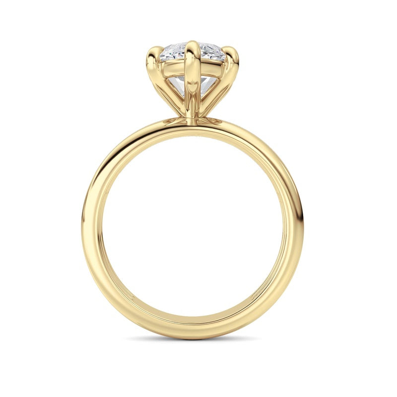 14K White Gold Ring KJ03302R.MQ-4-21F