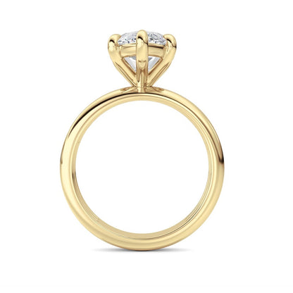 14K White Gold Ring KJ03302R.MQ-4-21F