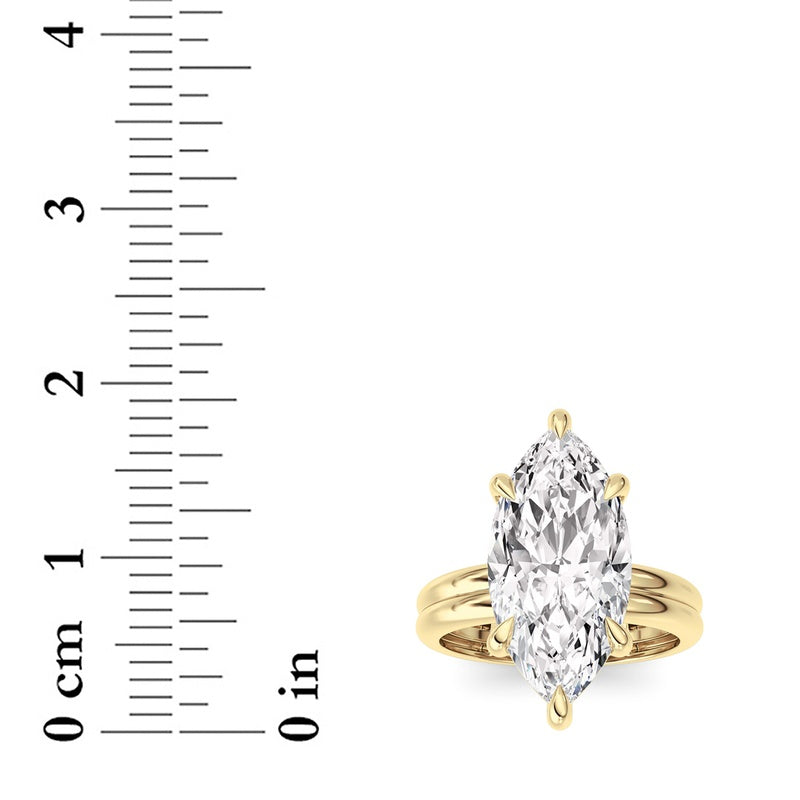 14K White Gold Ring KJ03302R.MQ-4-21F