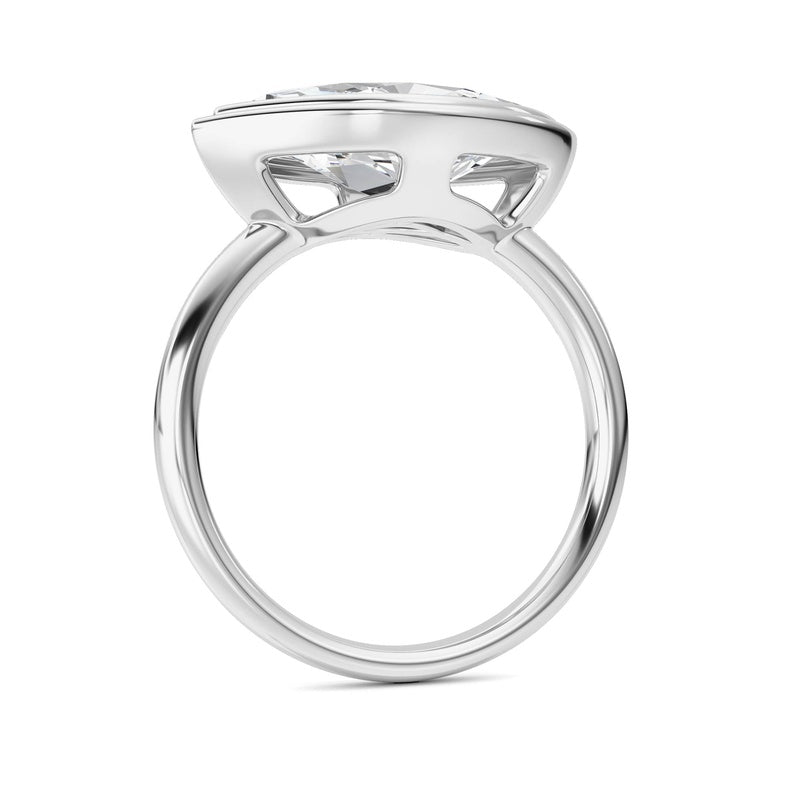 14K White Gold Ring KJ03333R.MQ-3-21F