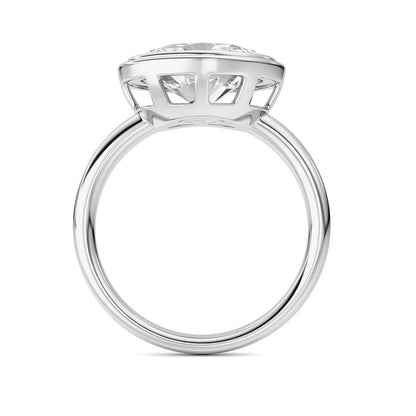 14K White Gold Ring KJ03333R.OV-3-21F