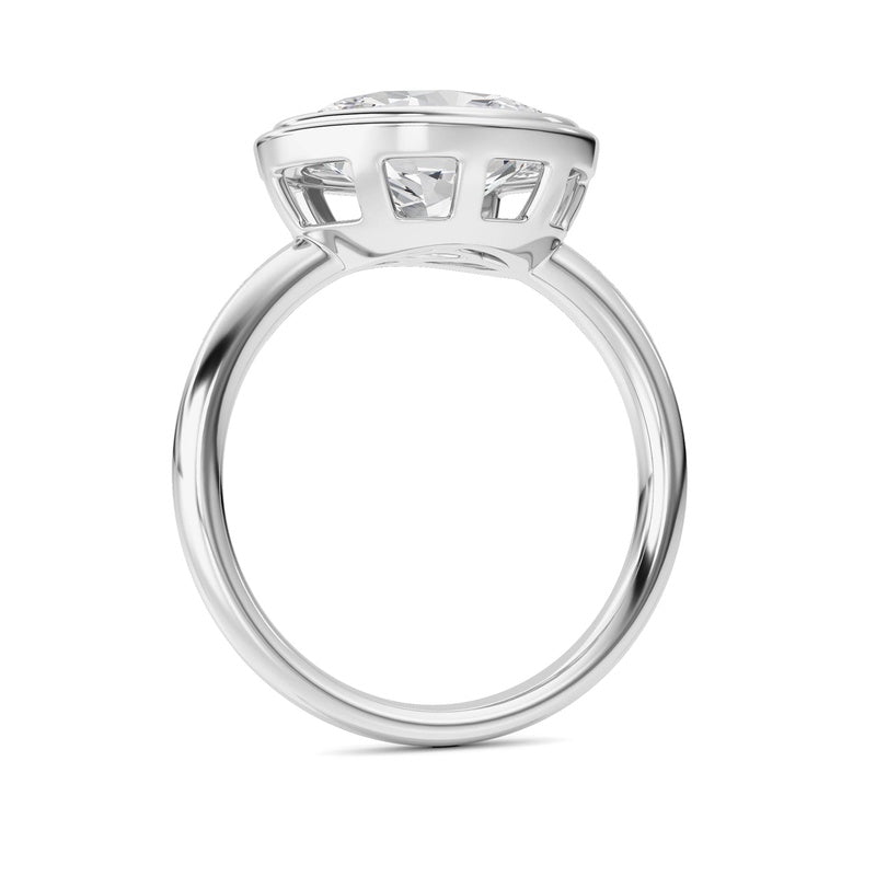 14K White Gold Ring KJ03333R.OV-3-21F
