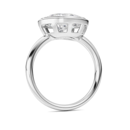 14K White Gold Ring KJ03333R.OV-3-21F