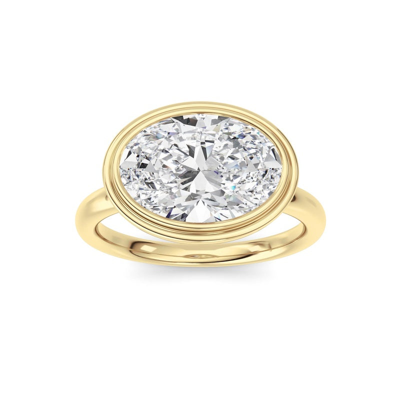14K White Gold Ring KJ03333R.OV-3-21F