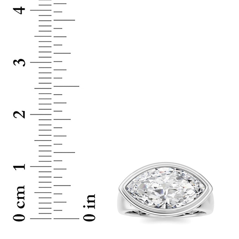 14K White Gold Ring KJ03334R.MQ-3-21F