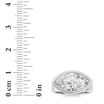 14K White Gold Ring KJ03334R.MQ-3-21F