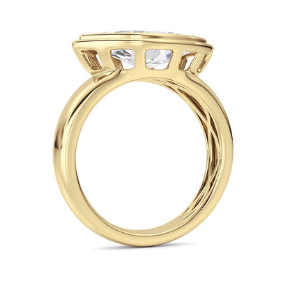 14K White Gold Ring KJ03334R.MQ-3-21F
