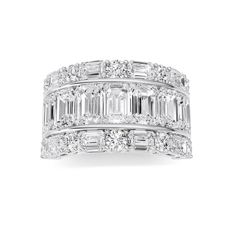 14K White Gold Ring KJ03408R.EM-RD-7-21F