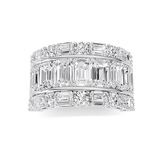 14K White Gold Ring KJ03408R.EM-RD-7-21F
