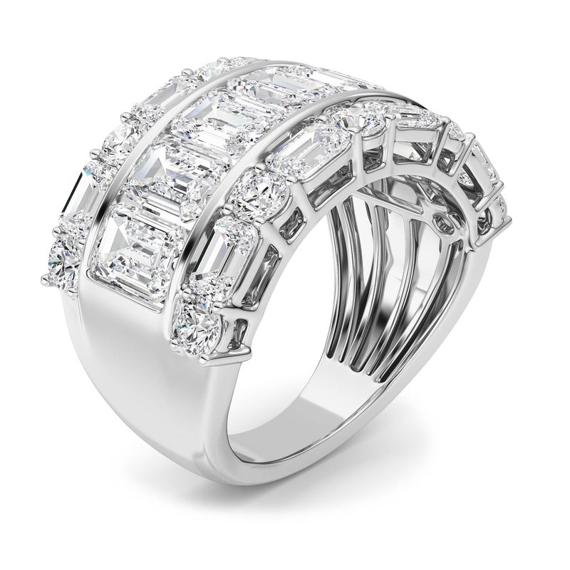 14K White Gold Ring KJ03408R.EM-RD-7-21F