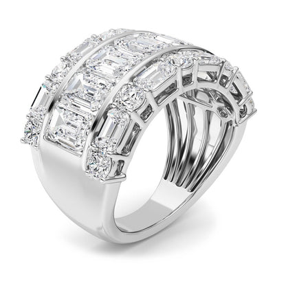 14K White Gold Ring KJ03408R.EM-RD-7-21F