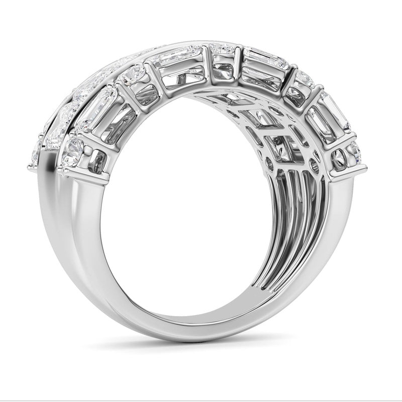 14K White Gold Ring KJ03408R.EM-RD-7-21F