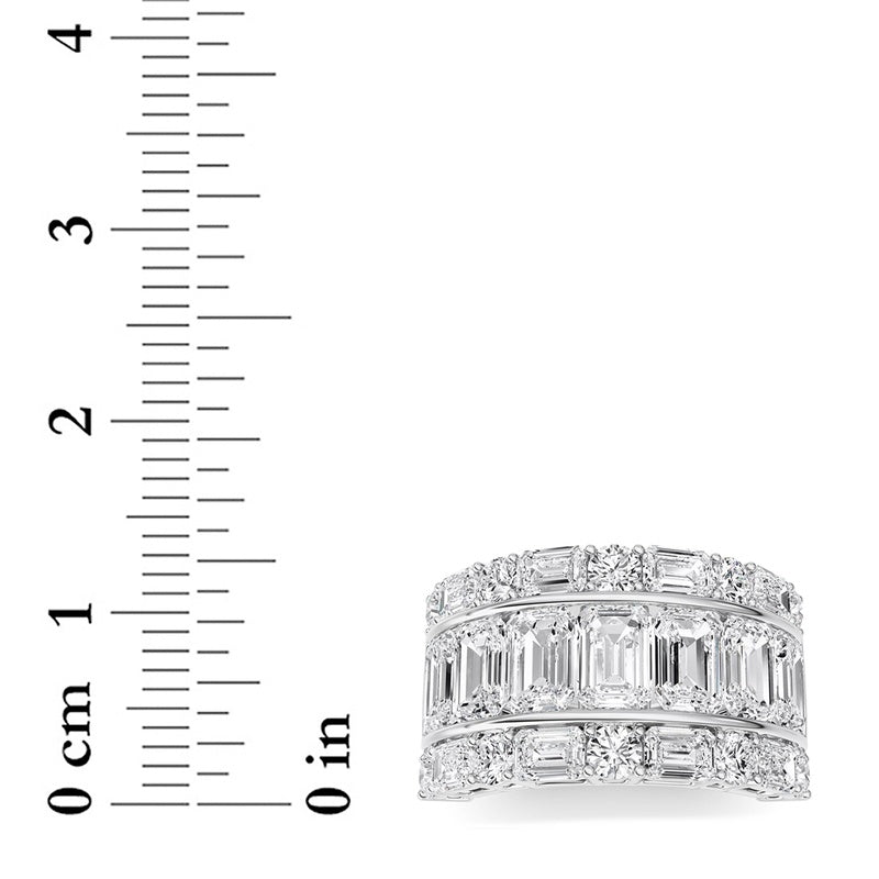 14K White Gold Ring KJ03408R.EM-RD-7-21F