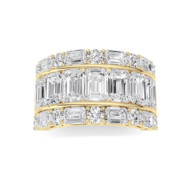 14K White Gold Ring KJ03408R.EM-RD-7-21F