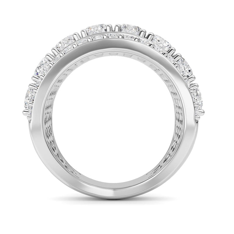 14K White Gold Ring KJ03410R.RD-5-21F
