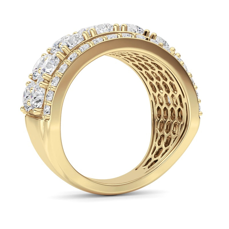 14K White Gold Ring KJ03410R.RD-5-21F