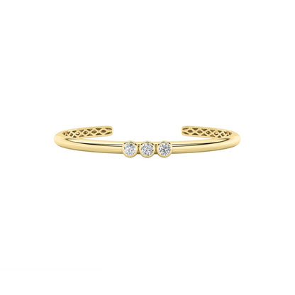 0.75CTW Round Shaped Lab Grown Diamond (G/VS) Bracelet in Silver