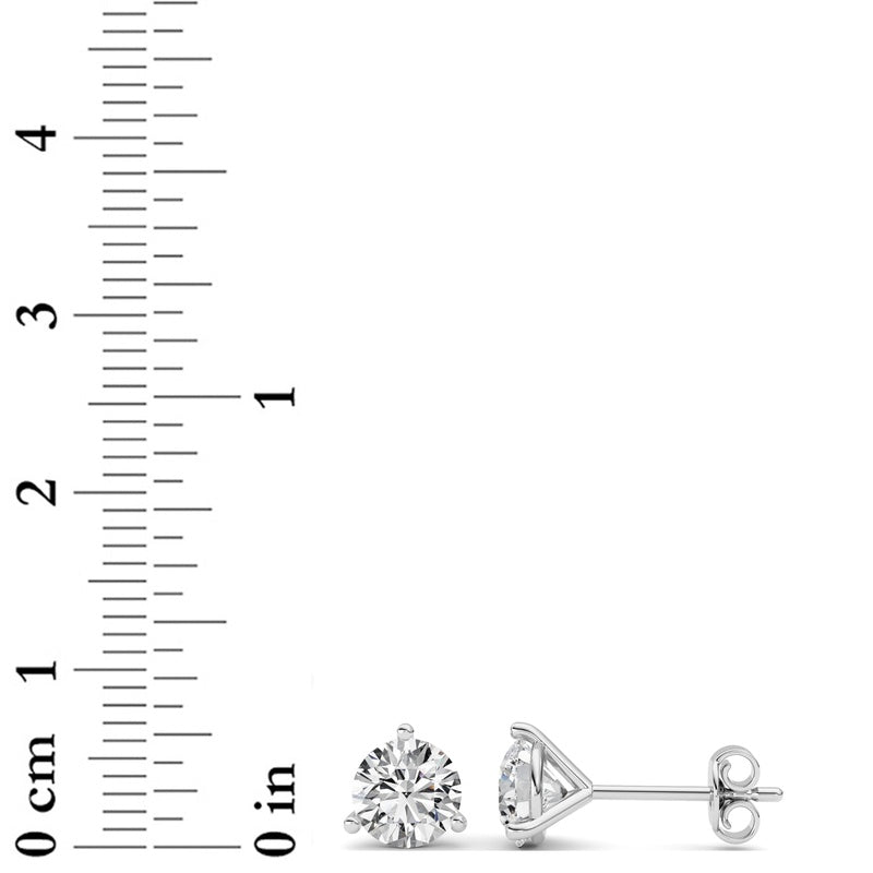 14K White Gold Earring KJ01724E.RD-3-21F