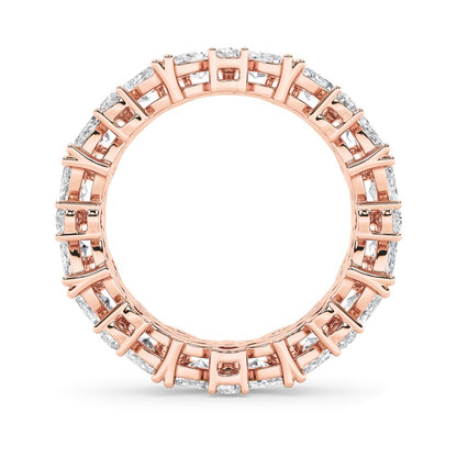 3CTW Marquise Shaped Lab Grown Diamond (F/VVS) Eternity Band Ring in 14K Gold