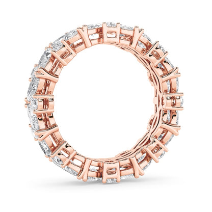 3CTW Marquise Shaped Lab Grown Diamond (F/VVS) Eternity Band Ring in 14K Gold