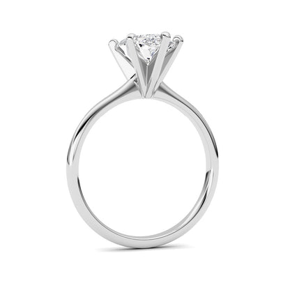 2CTW Marquise Shaped Lab Grown Diamond Classic Solitaire Ring in 14K Gold (F/VS)