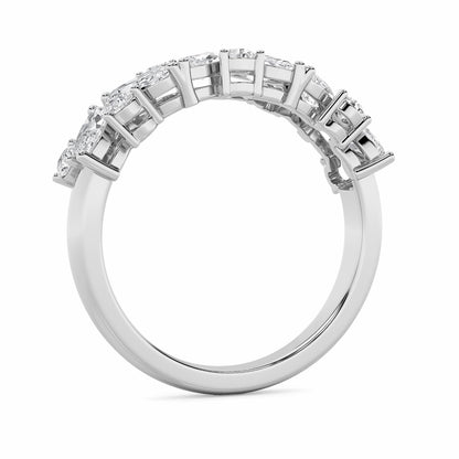 1.5CTW Marquise Shaped Lab Grown Diamond (G/VS) Ring in 14K Gold