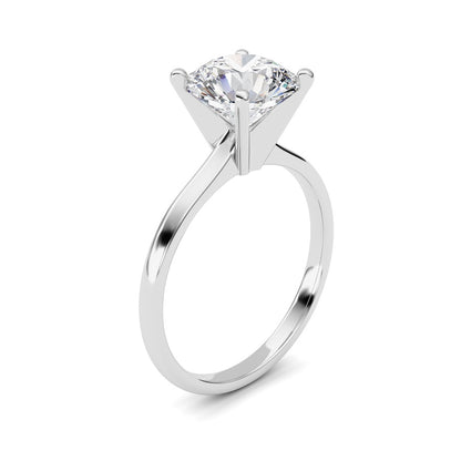 1CTW Round Shaped Lab Grown Diamond Classic Solitaire Ring in 14K Gold (F/VS)