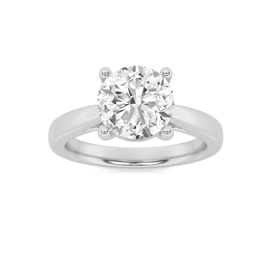 1CTW Round Shaped Lab Grown Diamond (F/VS) Insert Jacket Ring in 14K Gold