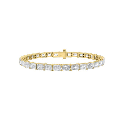 14K White Gold Bracelet KJ01991B.EM-15-21F
