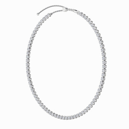 11CTW Round Shaped Lab Grown Diamond (F/VS)  Necklace in 14K Gold